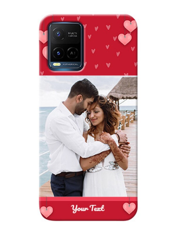 Custom Vivo Y21 Mobile Back Covers: Valentines Day Design