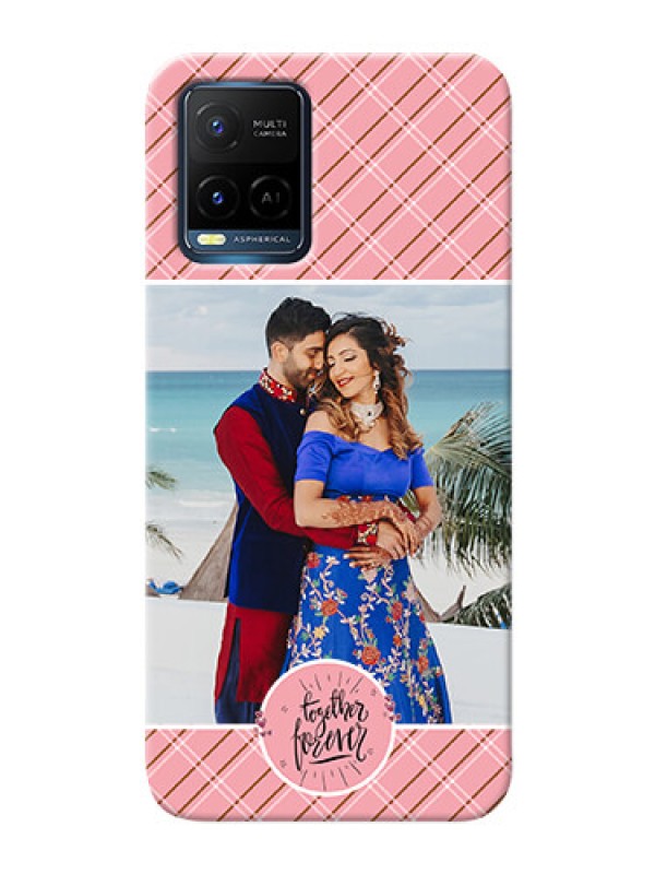 Custom Vivo Y21 Mobile Covers Online: Together Forever Design