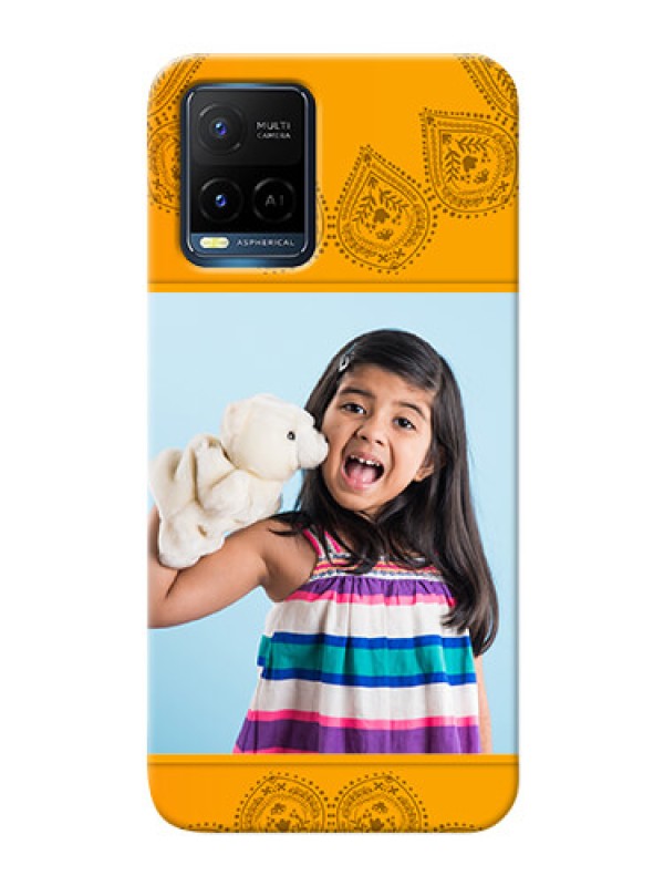 Custom Vivo Y21 custom mobile back covers: Photo Wedding Design 