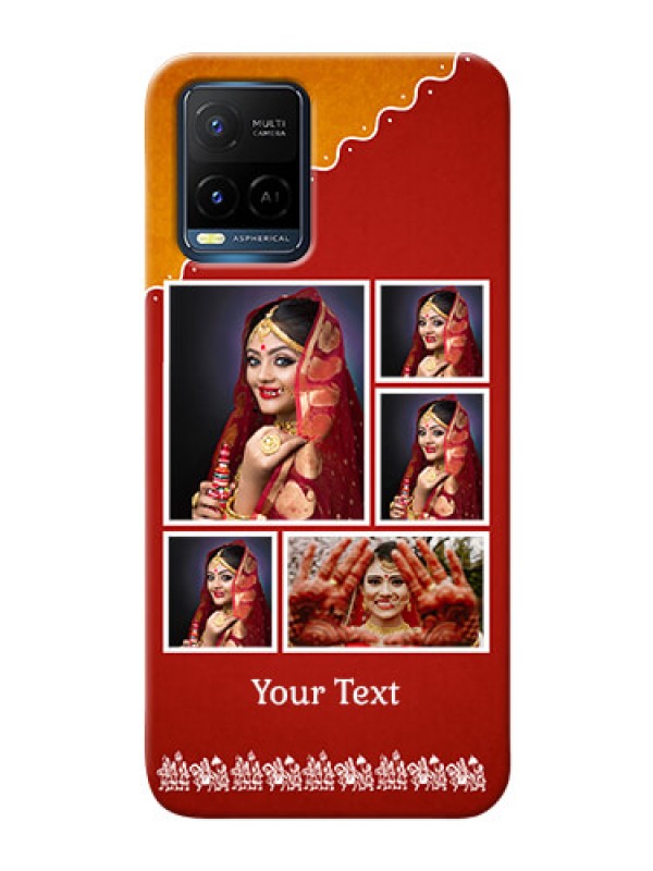 Custom Vivo Y21A customized phone cases: Wedding Pic Upload Design