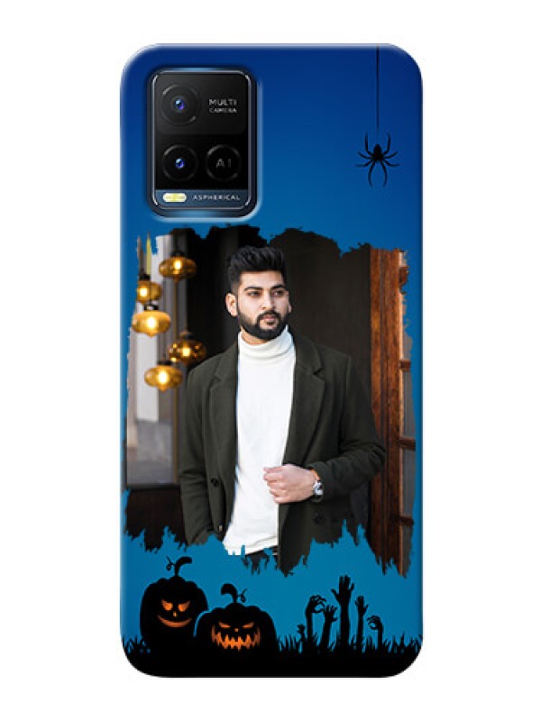 Custom Vivo Y21A mobile cases online with pro Halloween design 