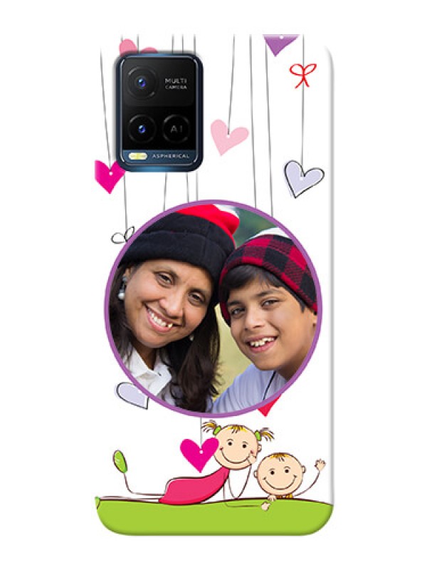 Custom Vivo Y21e Mobile Cases: Cute Kids Phone Case Design
