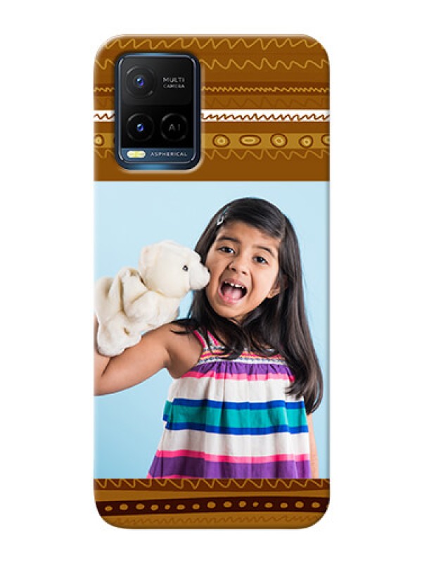 Custom Vivo Y21e Mobile Covers: Friends Picture Upload Design 