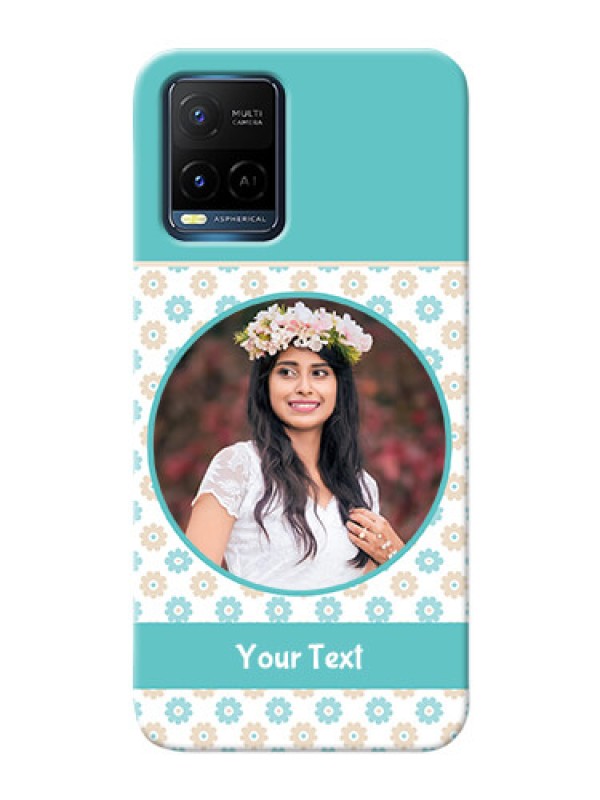 Custom Vivo Y21e Custom Mobile Back Covers: Beautiful Flowers Design