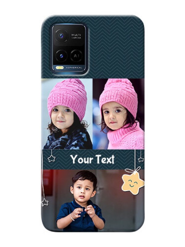 Custom Vivo Y21e Mobile Back Covers Online: Hanging Stars Design