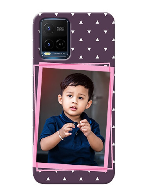 Custom Vivo Y21e Phone Cases: Triangle Pattern Dotted Design