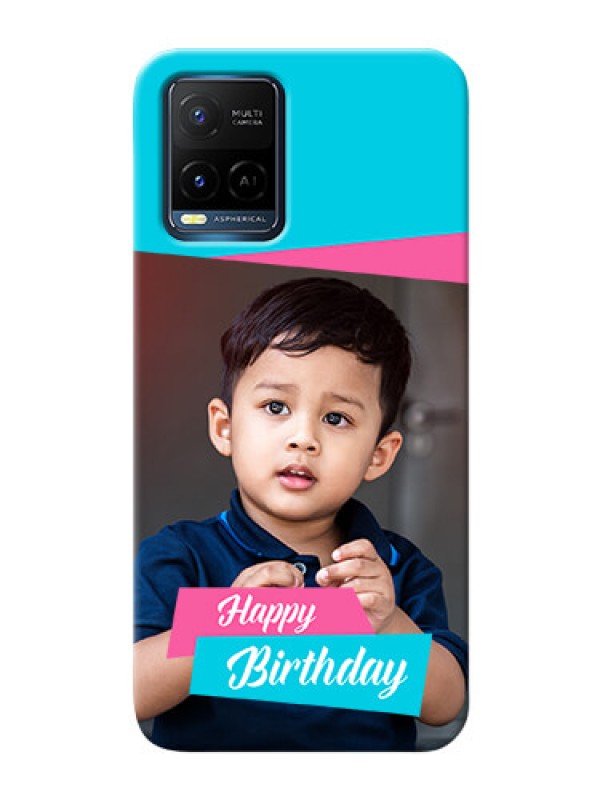 Custom Vivo Y21G Mobile Covers: Image Holder with 2 Color Design