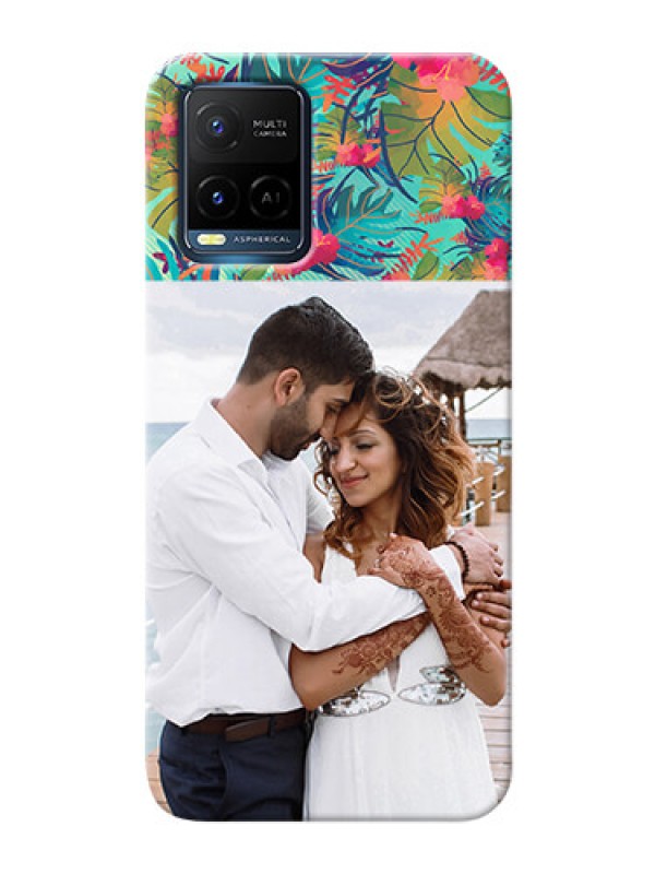 Custom Vivo Y21G Personalized Phone Cases: Watercolor Floral Design