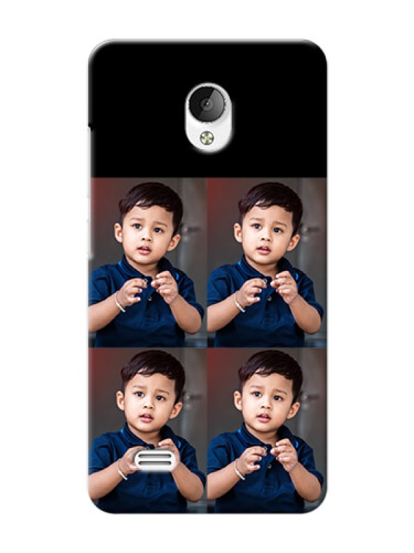 Custom Vivo Y21L 4 Image Holder on Mobile Cover