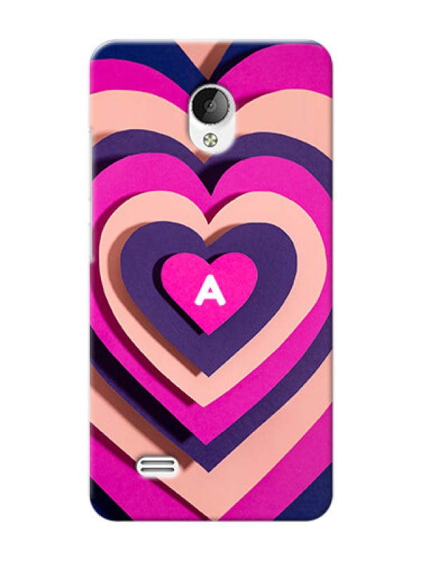 Custom Vivo Y21L Custom Mobile Case with Cute Heart Pattern Design