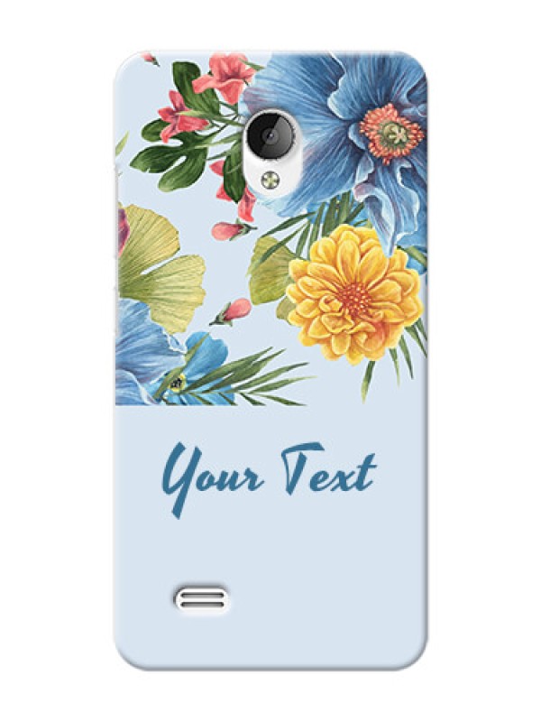 Custom Vivo Y21L Custom Phone Cases: Stunning Watercolored Flowers Painting Design
