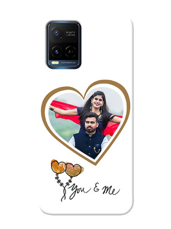 Custom Vivo Y21T customized phone cases: You & Me Design