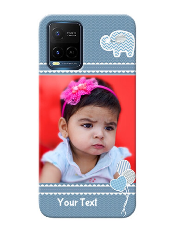 Custom Vivo Y21T Custom Phone Covers with Kids Pattern Design