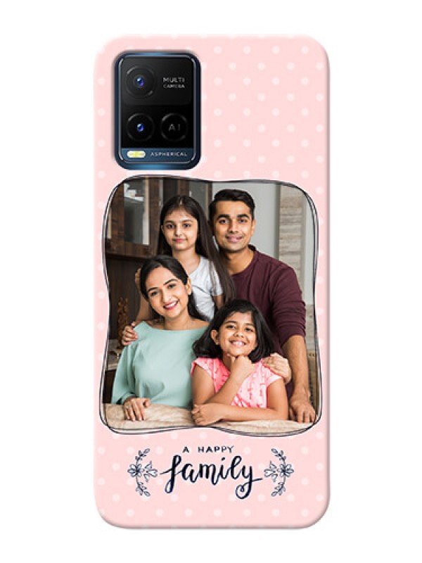 Custom Vivo Y21T Personalized Phone Cases: Family with Dots Design