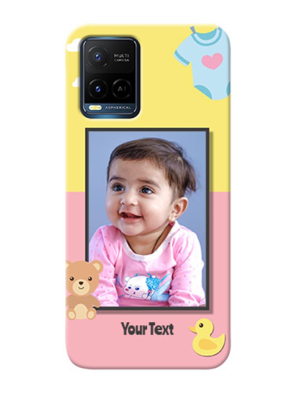 Custom Vivo Y21T Back Covers: Kids 2 Color Design