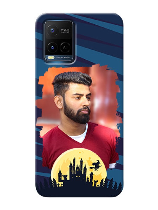 Custom Vivo Y21T Back Covers: Halloween Witch Design 