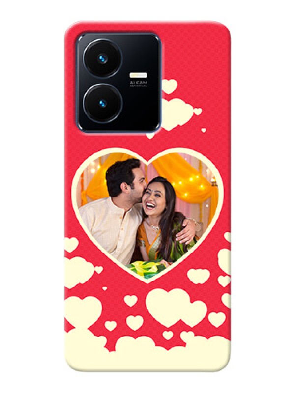 Custom Vivo Y22 Phone Cases: Love Symbols Phone Cover Design