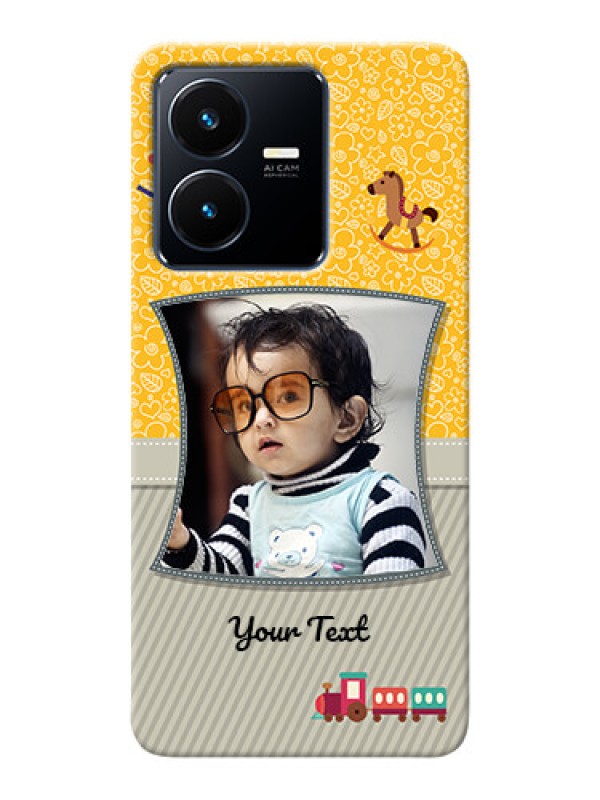 Custom Vivo Y22 Mobile Cases Online: Baby Picture Upload Design