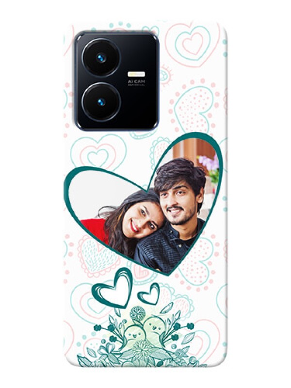 Custom Vivo Y22 Personalized Mobile Cases: Premium Couple Design