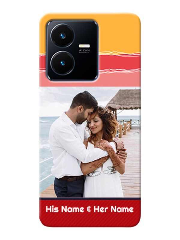 Custom Vivo Y22 custom mobile phone covers: Colorful Case Design