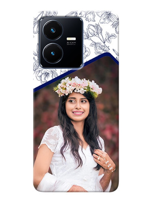Custom Vivo Y22 Phone Cases: Premium Floral Design