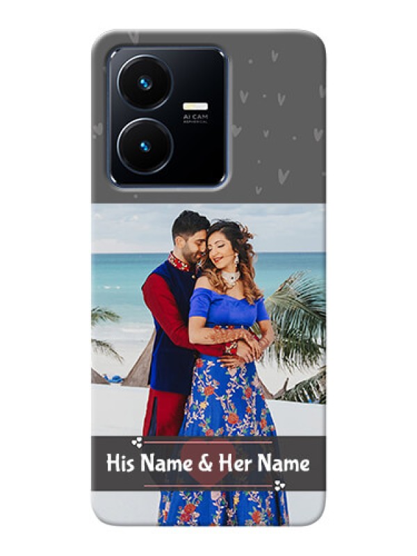 Custom Vivo Y22 Mobile Covers: Buy Love Design with Photo Online