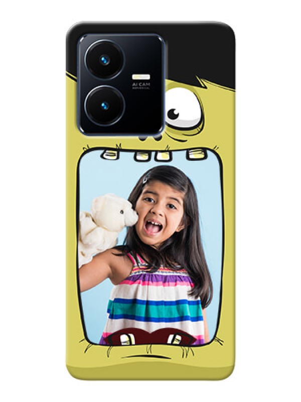 Custom Vivo Y22 Mobile Covers: Cartoon monster back case Design