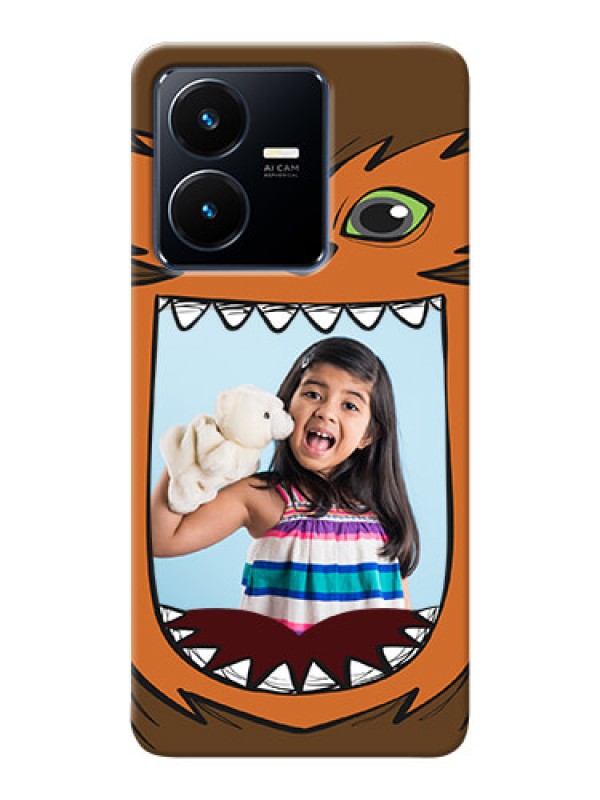 Custom Vivo Y22 Phone Covers: Owl Monster Back Case Design