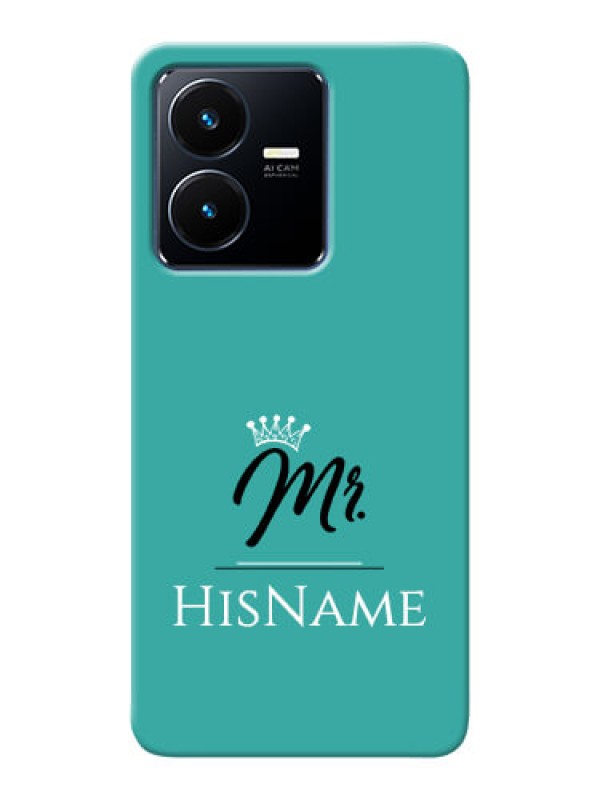 Custom Vivo Y22 Custom Phone Case Mr with Name