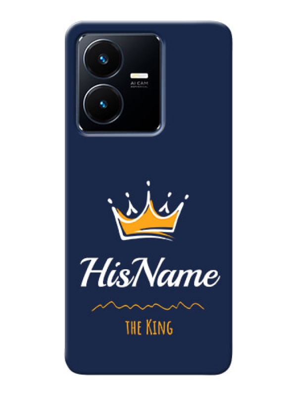 Custom Vivo Y22 King Phone Case with Name