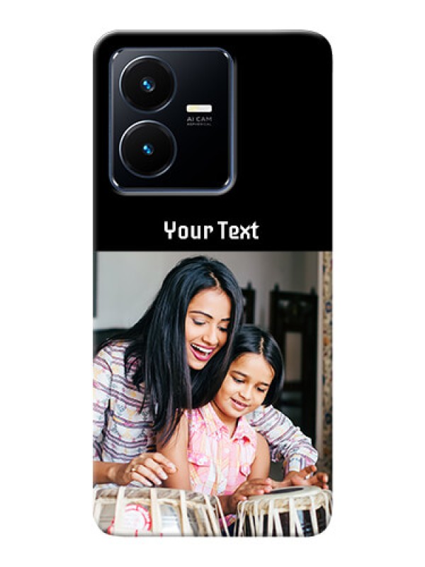 Custom Vivo Y22 Photo with Name on Phone Case