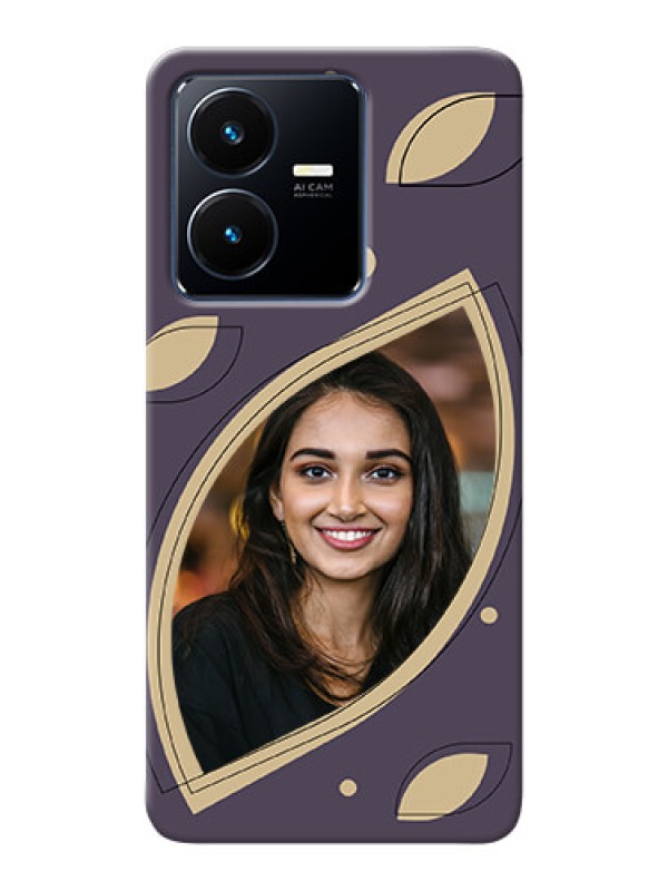 Custom Vivo Y22 Custom Phone Cases: Falling Leaf Design