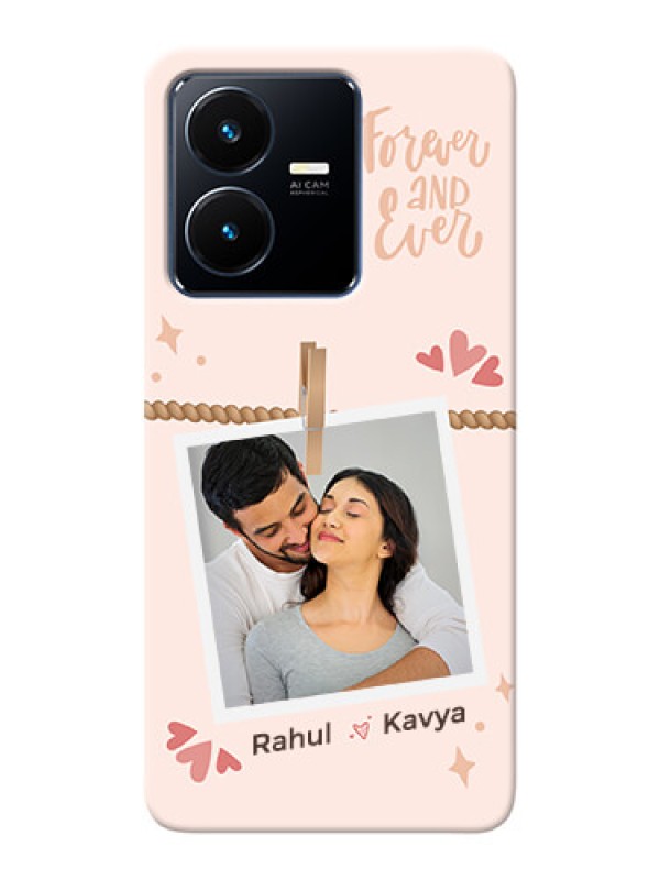 Custom Vivo Y22 Phone Back Covers: Forever and ever love Design