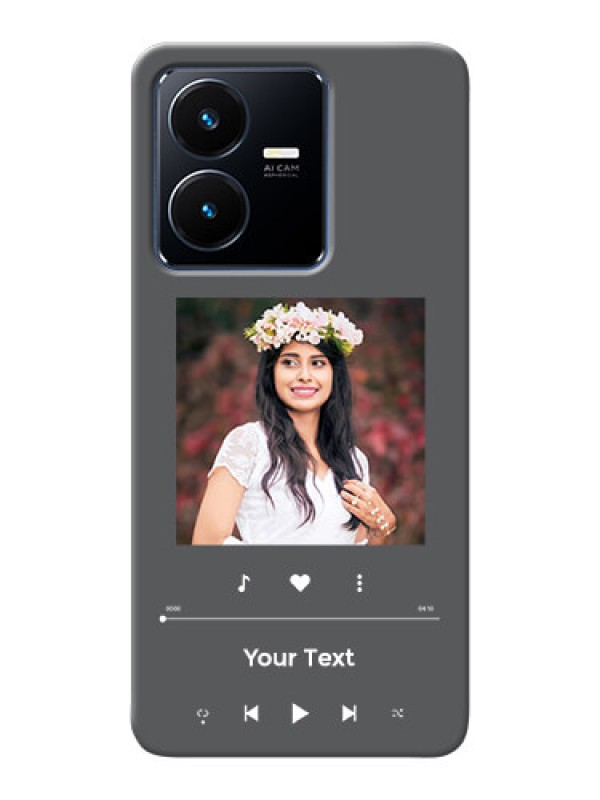 Custom Vivo Y22 Custom Mobile Case with Play The Music Design