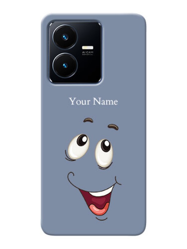 Custom Vivo Y22 Phone Back Covers: Laughing Cartoon Face Design