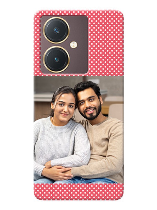 Custom Vivo Y27 Custom Mobile Case with White Dotted Design