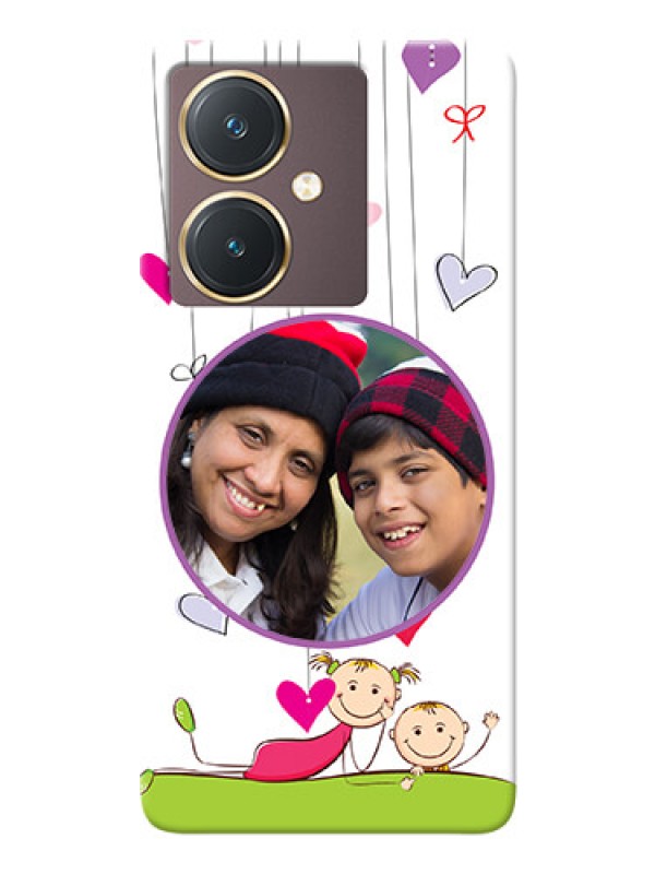 Custom Vivo Y27 Mobile Cases: Cute Kids Phone Case Design