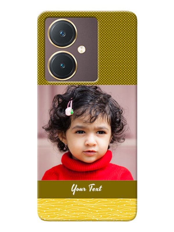 Custom Vivo Y27 custom mobile back covers: Simple Green Color Design