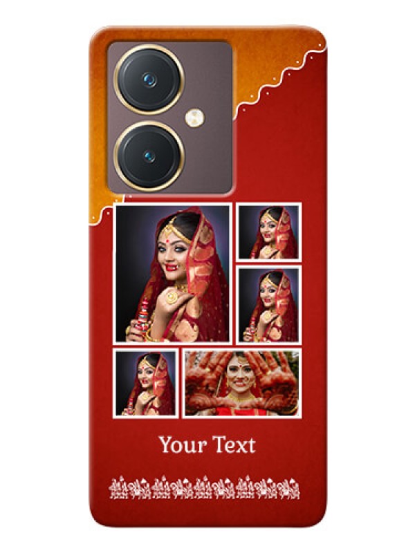 Custom Vivo Y27 customized phone cases: Wedding Pic Upload Design