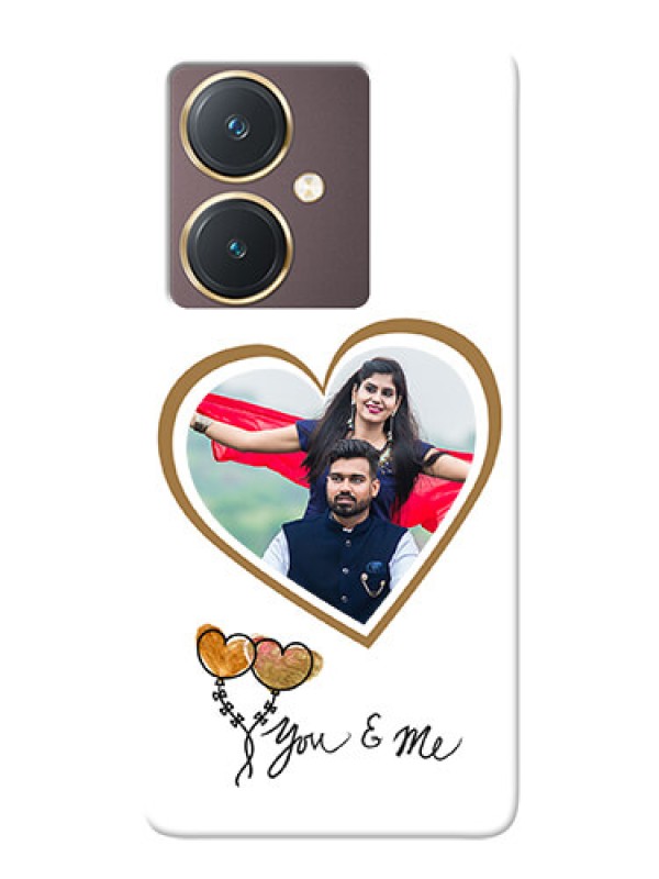 Custom Vivo Y27 customized phone cases: You & Me Design