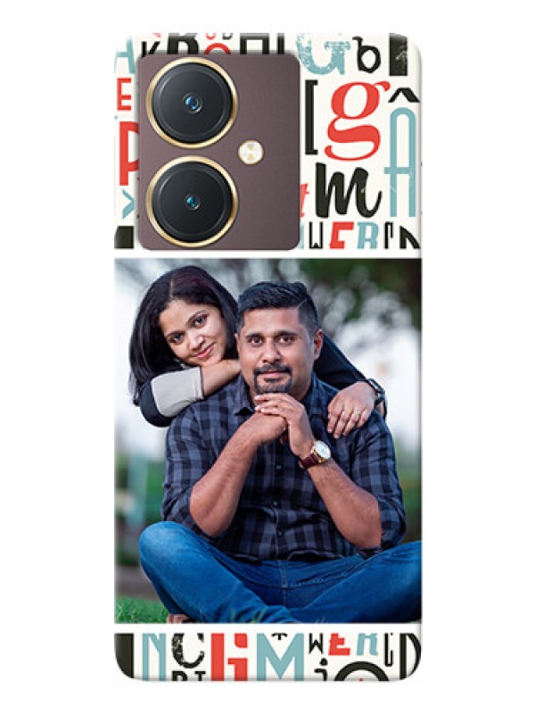 Custom Vivo Y27 custom mobile phone covers: Alphabet Design