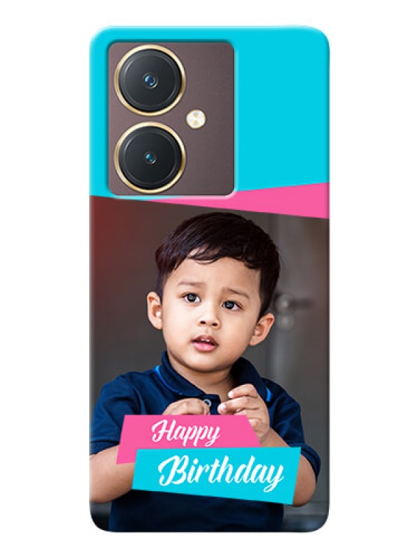 Custom Vivo Y27 Mobile Covers: Image Holder with 2 Color Design