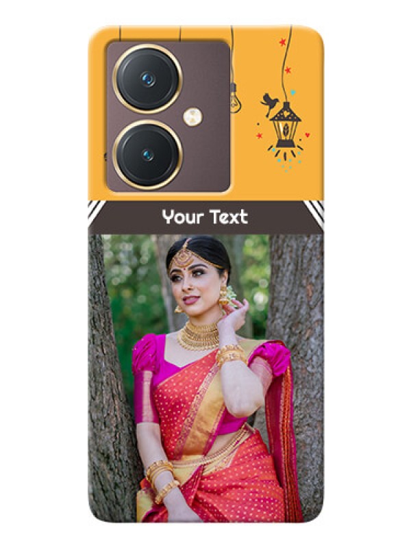 Custom Vivo Y27 custom back covers with Family Picture and Icons 