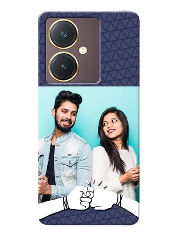Custom Vivo Y27 Mobile Covers Online with Best Friends Design 