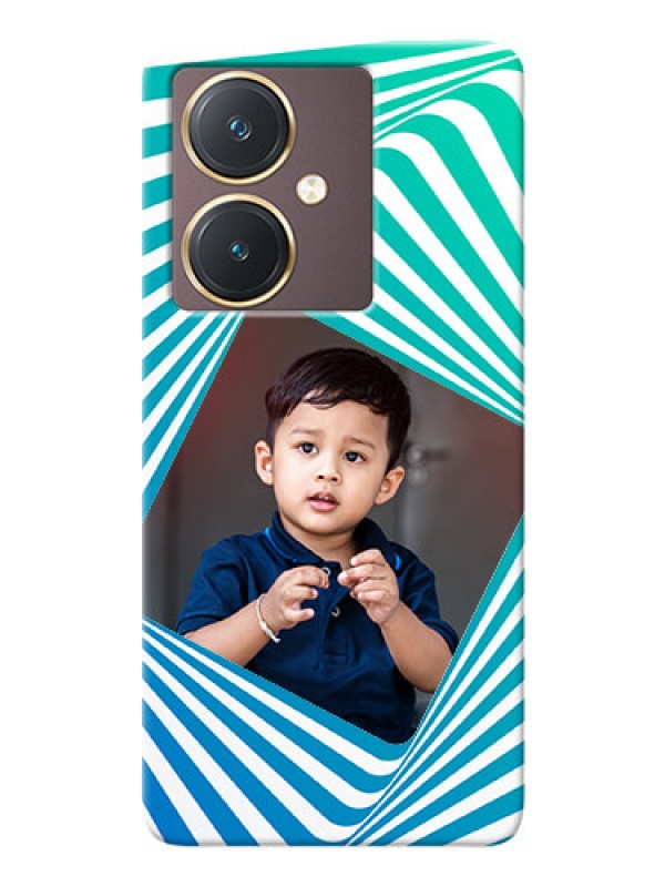 Custom Vivo Y27 Personalised Mobile Covers: Abstract Spiral Design