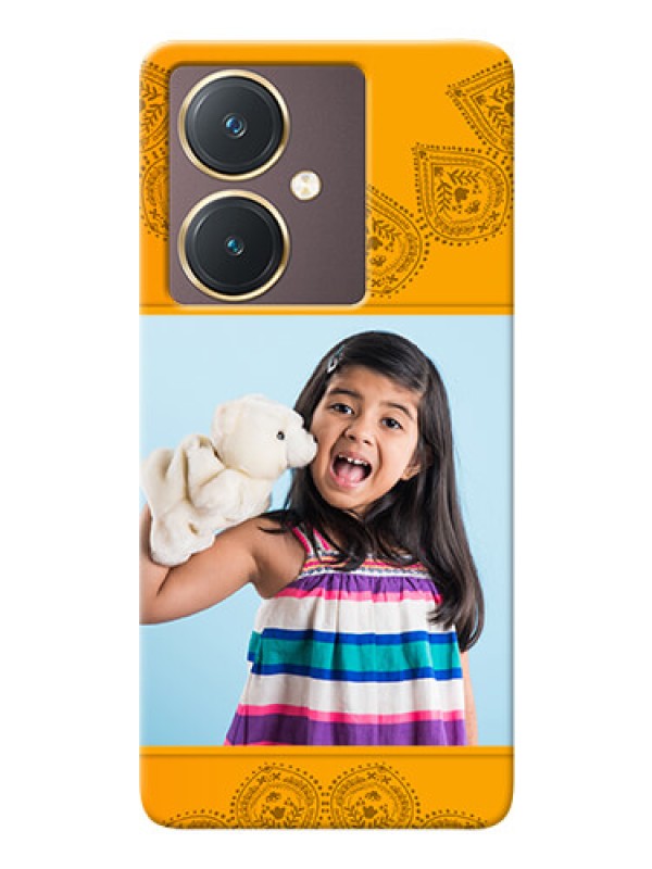 Custom Vivo Y27 custom mobile back covers: Photo Wedding Design 