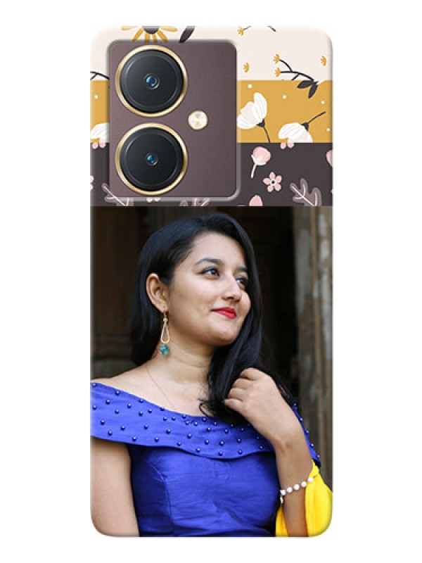 Custom Vivo Y27 mobile cases online: Stylish Floral Design
