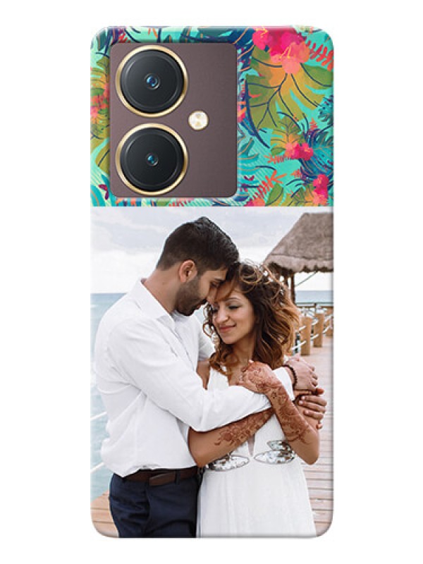 Custom Vivo Y27 Personalized Phone Cases: Watercolor Floral Design
