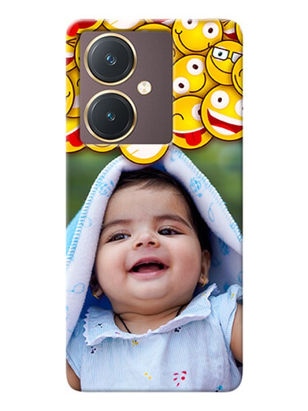 Custom Vivo Y27 Custom Phone Cases with Smiley Emoji Design