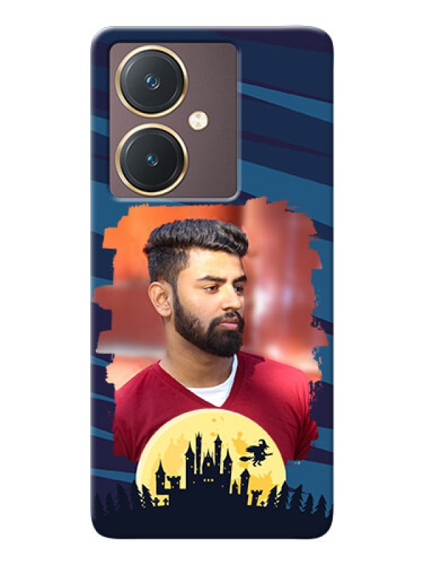 Custom Vivo Y27 Back Covers: Halloween Witch Design 